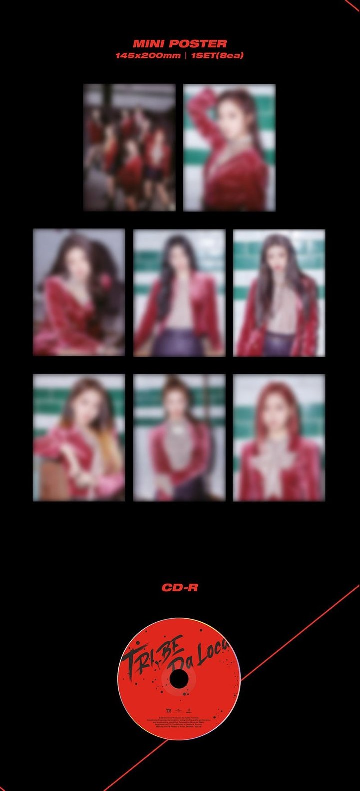 TRI.BE 1st Single Album - Da Loca