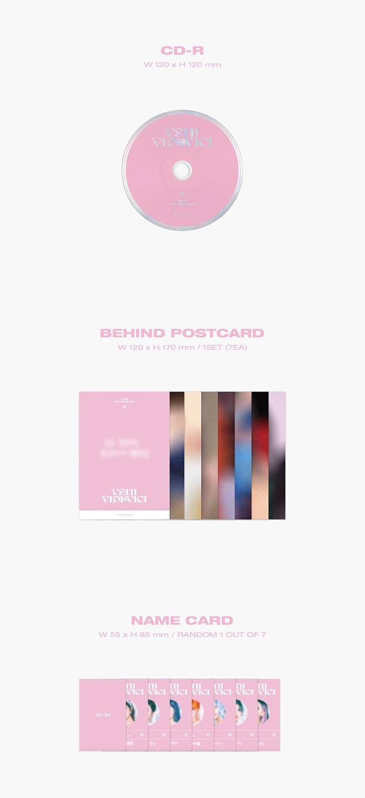 TRI.BE Mini Album Vol. 1 - VENI VIDI VICI (Random Version)