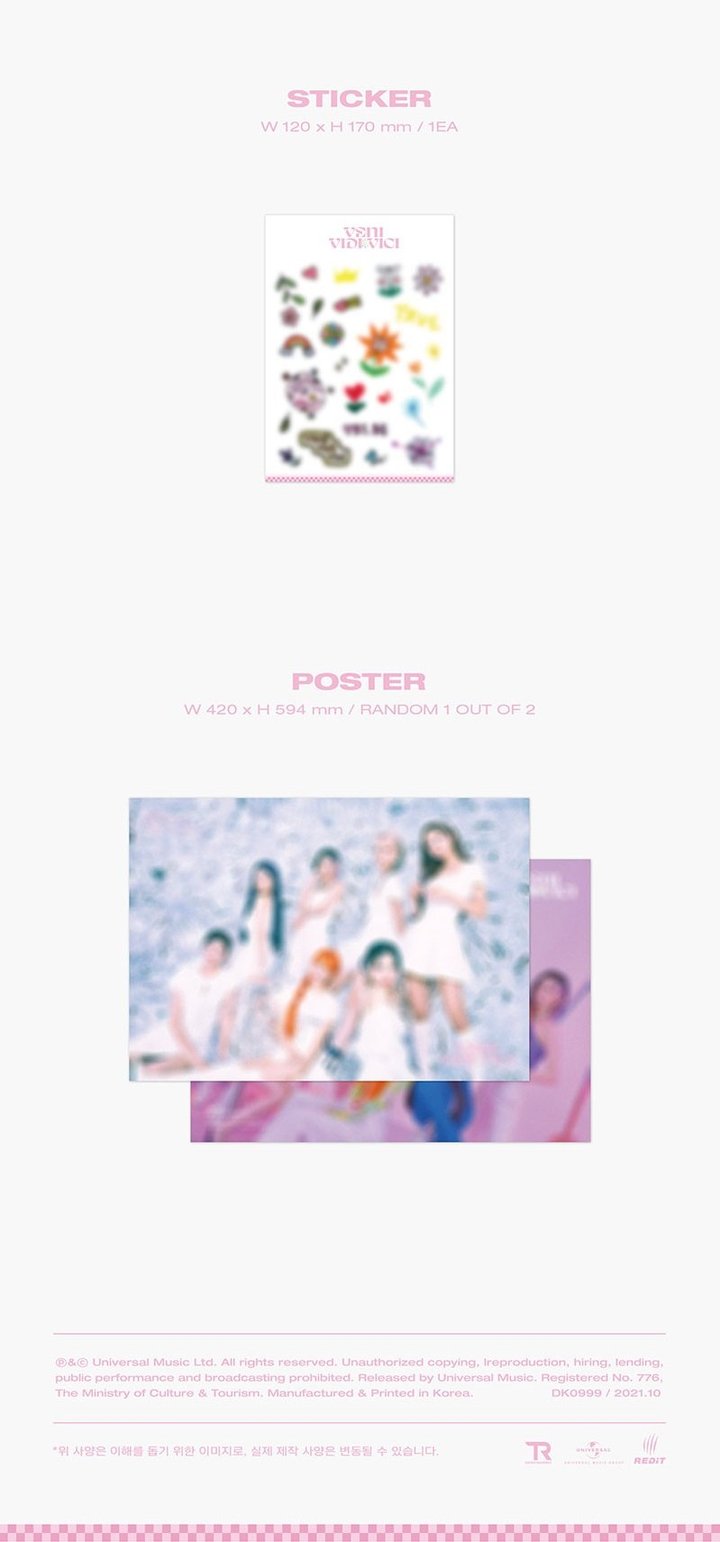 TRI.BE Mini Album Vol. 1 - VENI VIDI VICI (Random Version)