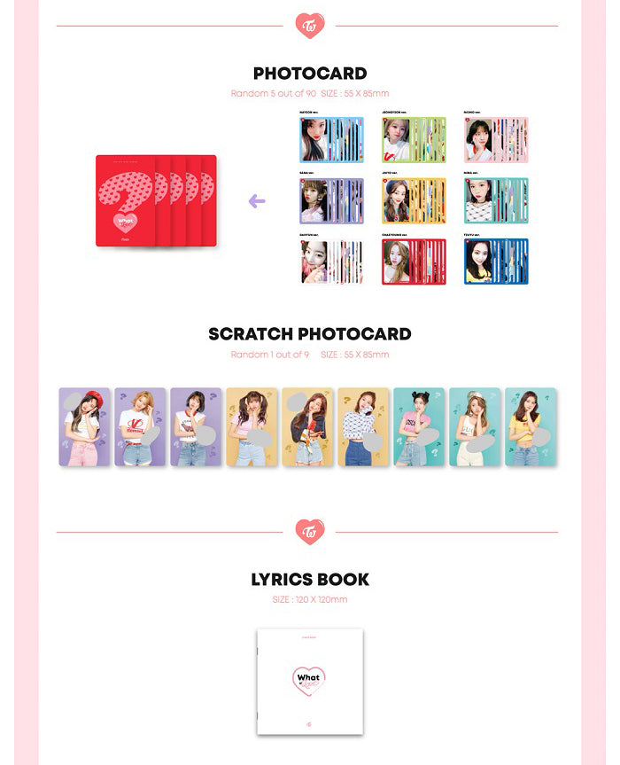 TWICE MINI ALBUM VOL. 5 - WHAT IS LOVE?