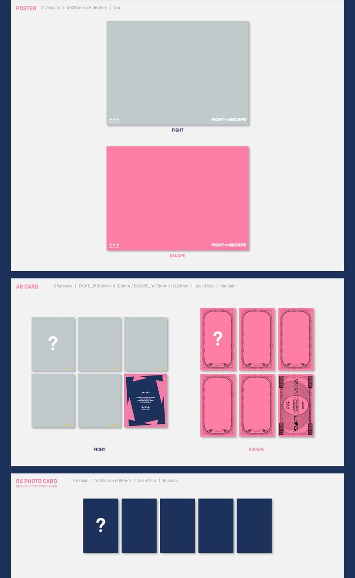 TXT VOL. 2 REPACKAGE - THE CHAOS CHAPTER : FIGHT OR ESCAPE