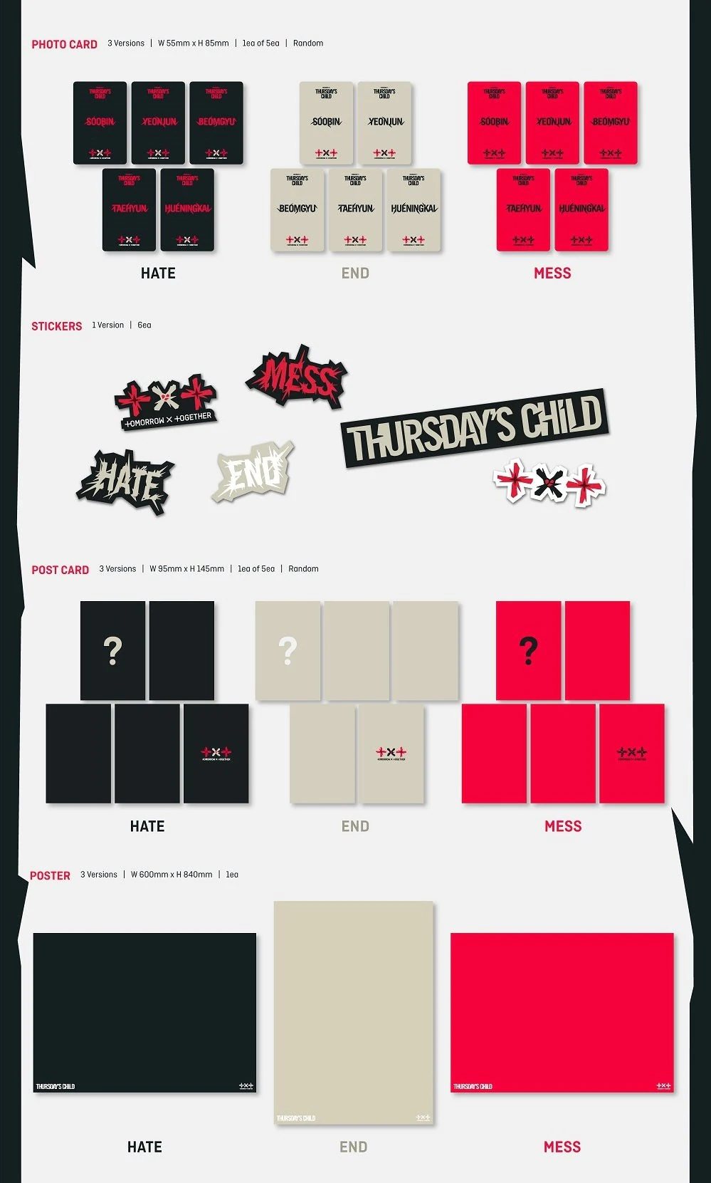 TXT MINI ALBUM VOL. 4 - MINISODE 2: THURSDAY'S CHILD