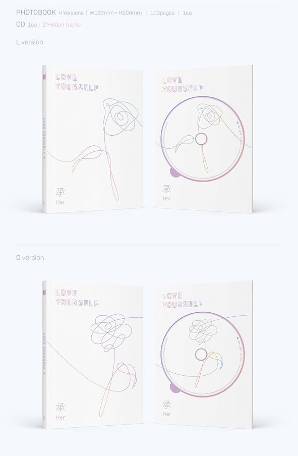 BTS MINI ALBUM VOL. 5 - LOVE YOURSELF 'HER'