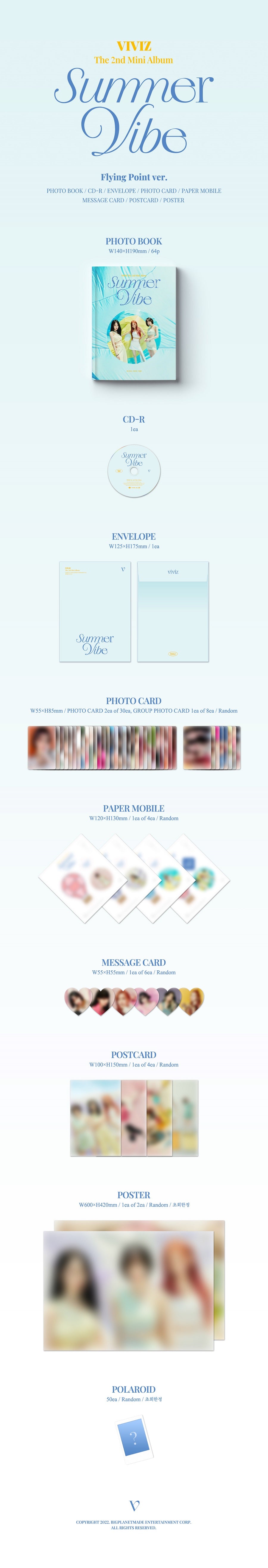 VIVIZ Mini Album Vol. 2 - Summer Vibe (Photobook Version)