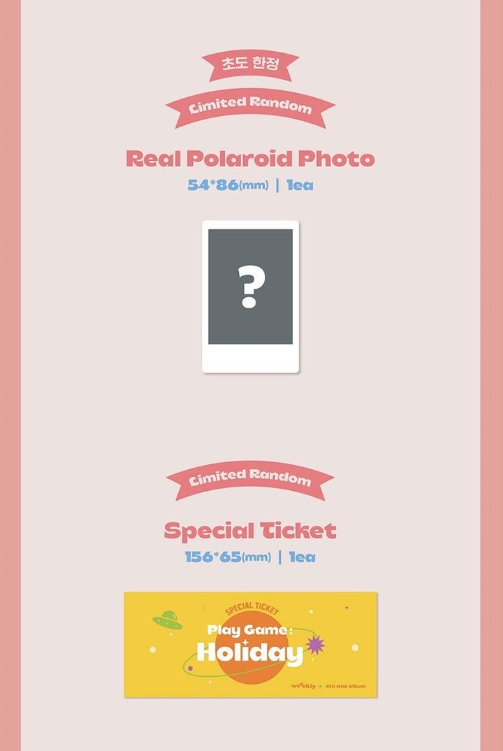 WEEEKLY MINI ALBUM VOL. 4 - PLAY GAME: HOLIDAY
