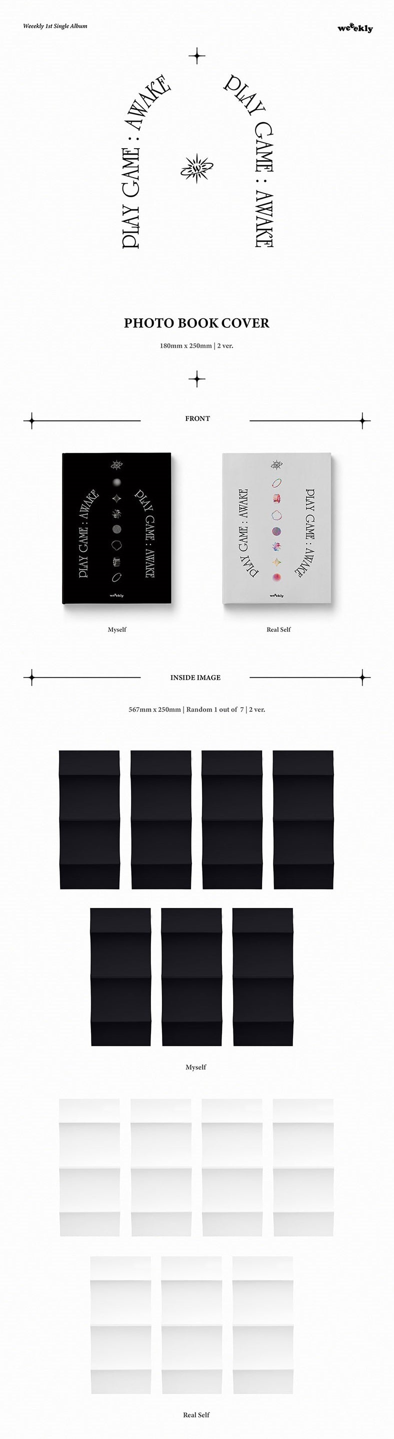 WEEEKLY SINGLE ALBUM VOL. 1 - PLAY GAME : AWAKE