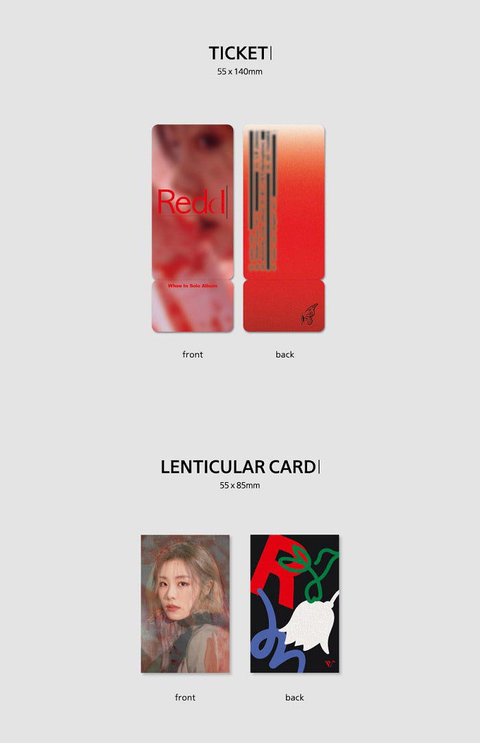WHEE IN (MAMAMOO) MINI ALBUM VOL. 1 - REDD