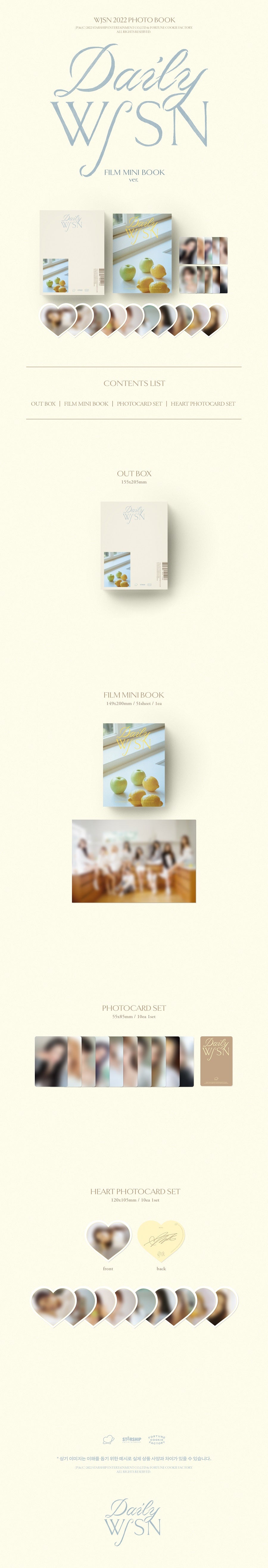 WJSN - 2022 PHOTOBOOK 'DAILY WJSN' (PHOTOBOOK VERSION)