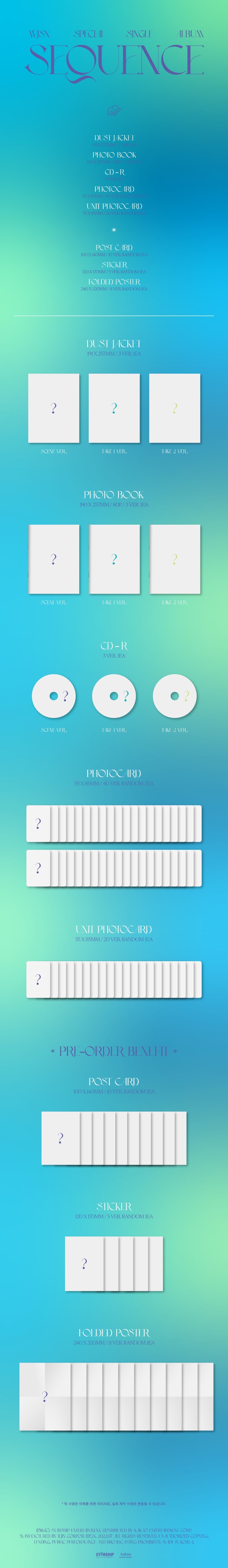 WJSN SPECIAL SINGLE ALBUM - SEQUENCE