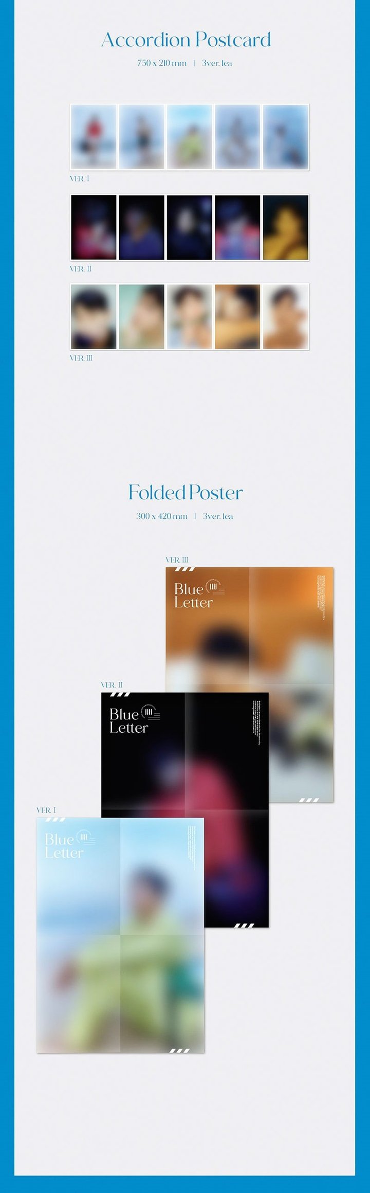 Won Ho Mini Album Vol. 2 - Blue Letter (Random Version)