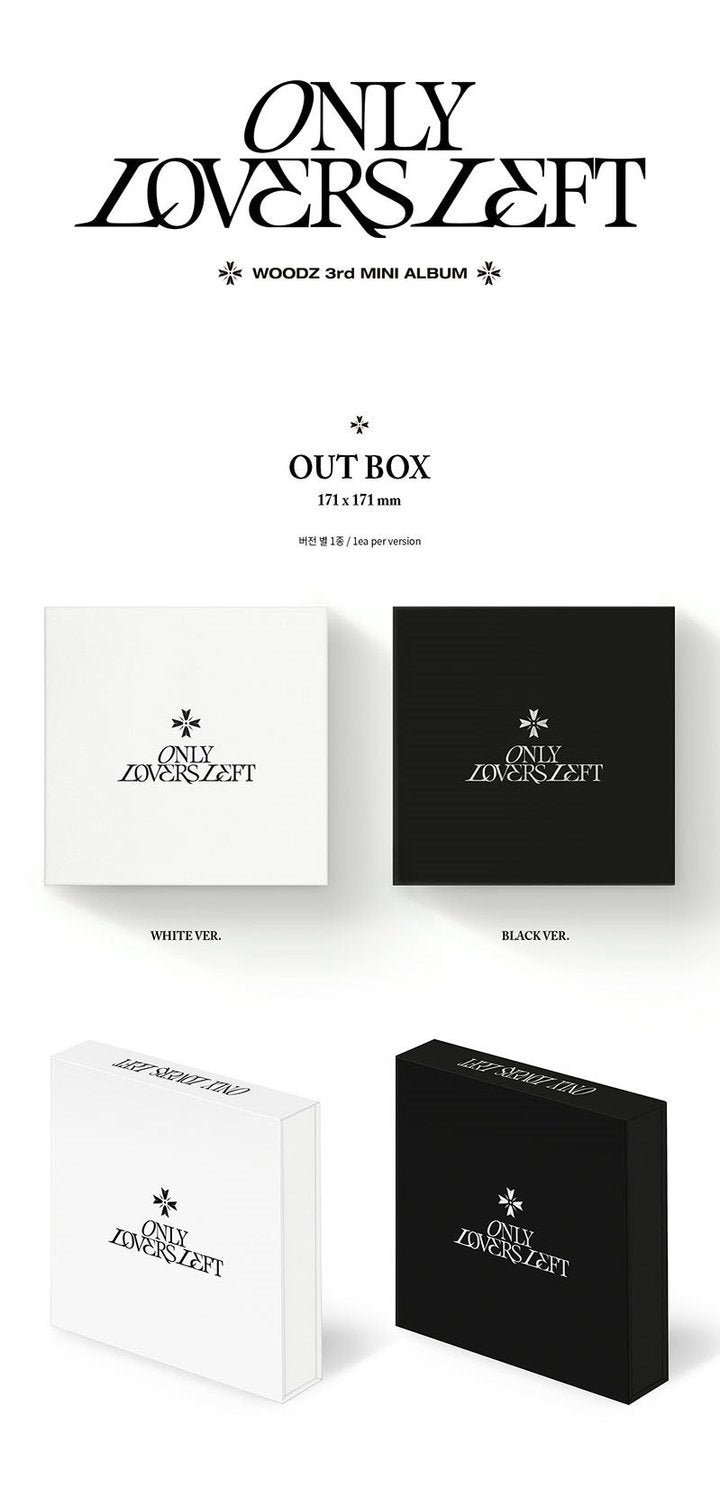 WOODZ Mini Album Vol. 3 - ONLY LOVERS LEFT (Random Version)