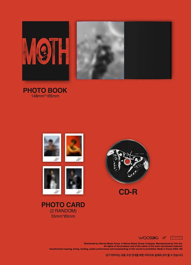 The Rose : Woo Sung EP Album - MOTH