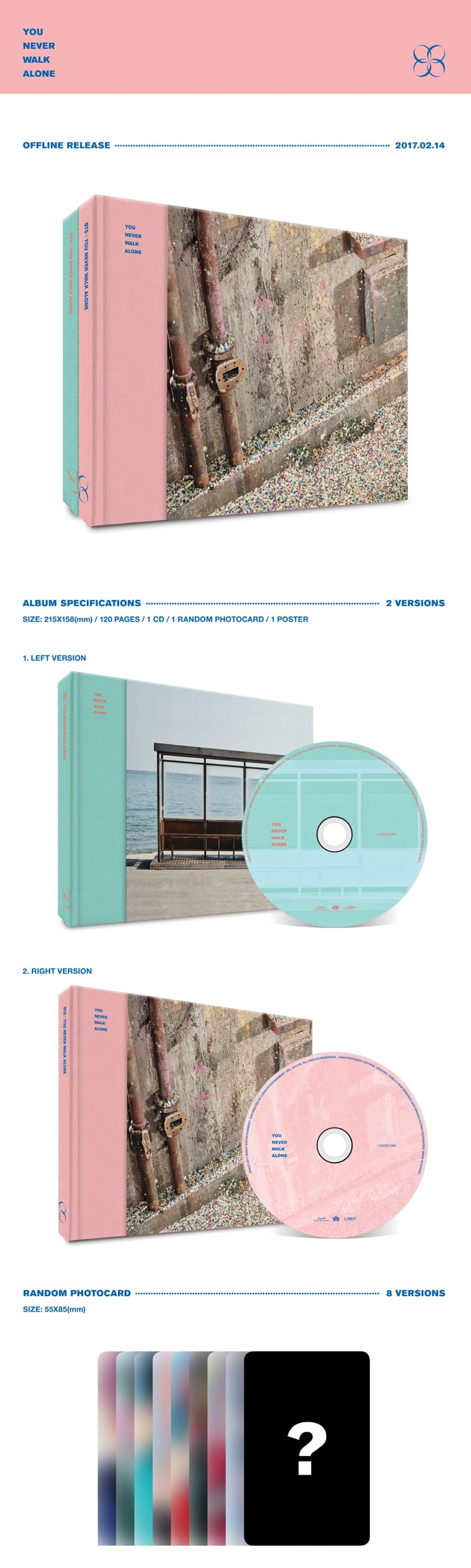 BTS - YOU NEVER WALK ALONE