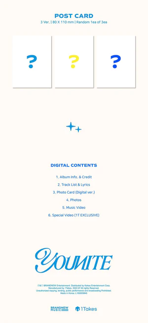 YOUNITE - 2ND MINI ALBUM : YOUNI-Q (PLATFORM VERSION)