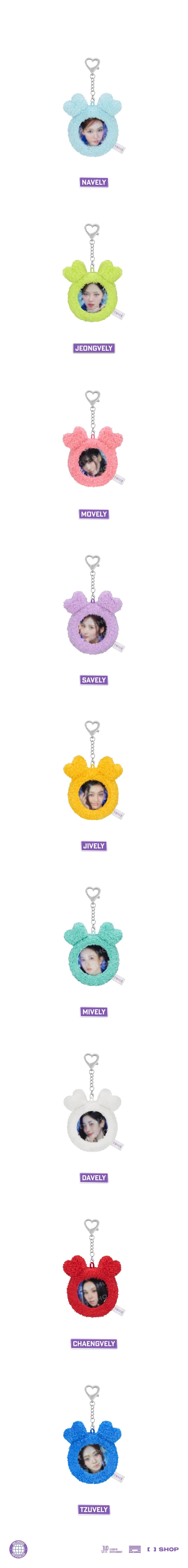 TWICE - [10VE UNIVERSE] LOVELY CAN BADGE HOLDER OFFICIAL MD