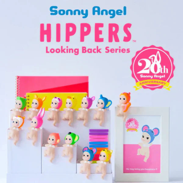 SONNY ANGEL© Mystery Box Authentic Hippers -Looking Back 12 Design (1 Piece)