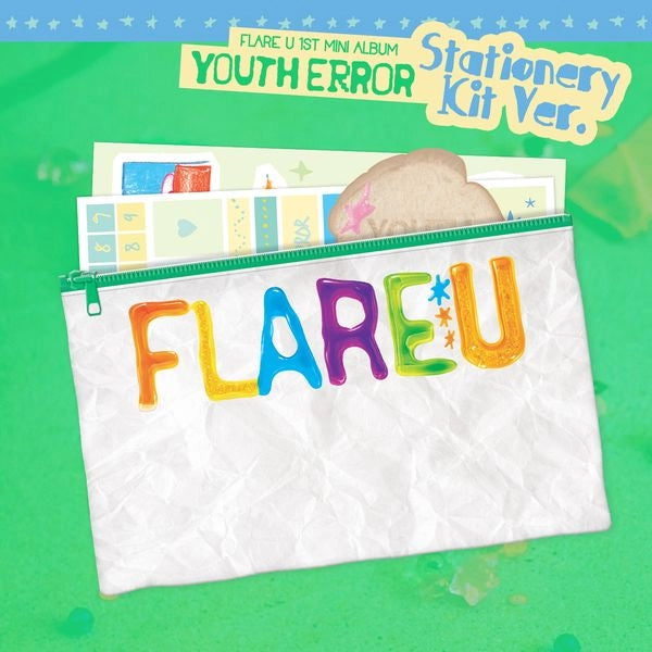 FLARE U 1ST MINI ALBUM - YOUTH ERROR (STATIONERY KIT VER.)