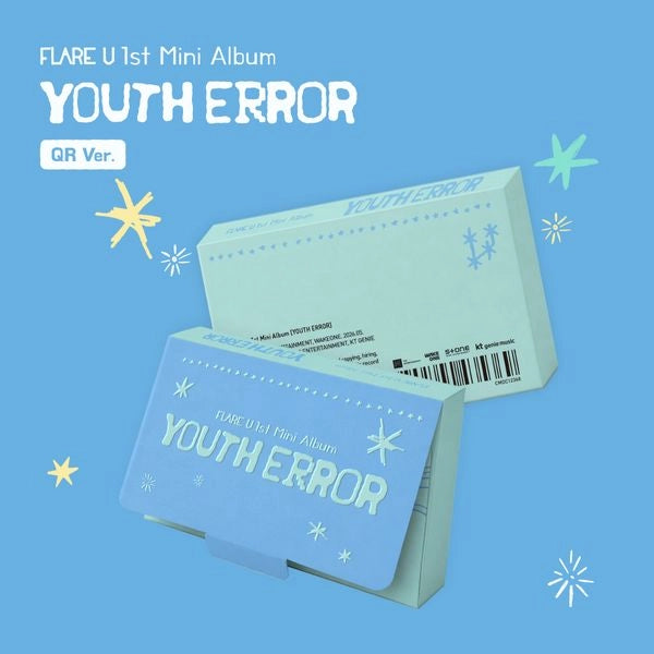 FLARE U 1ST MINI ALBUM - YOUTH ERROR (QR VER.)