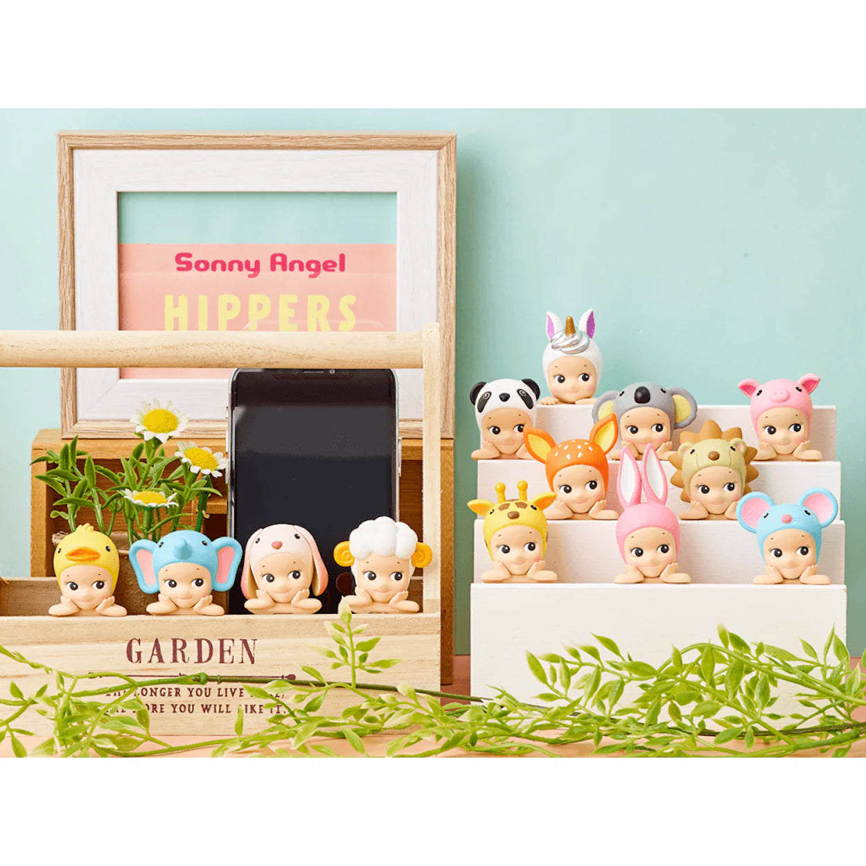 SONNY ANGEL© Mystery Box Authentic Animal Hippers series 12 Design (1 Piece)