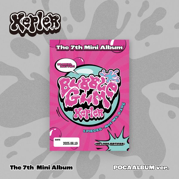 KEP1ER THE 7TH MINI ALBUM - BUBBLE GUM (POCAALBUM VER.)