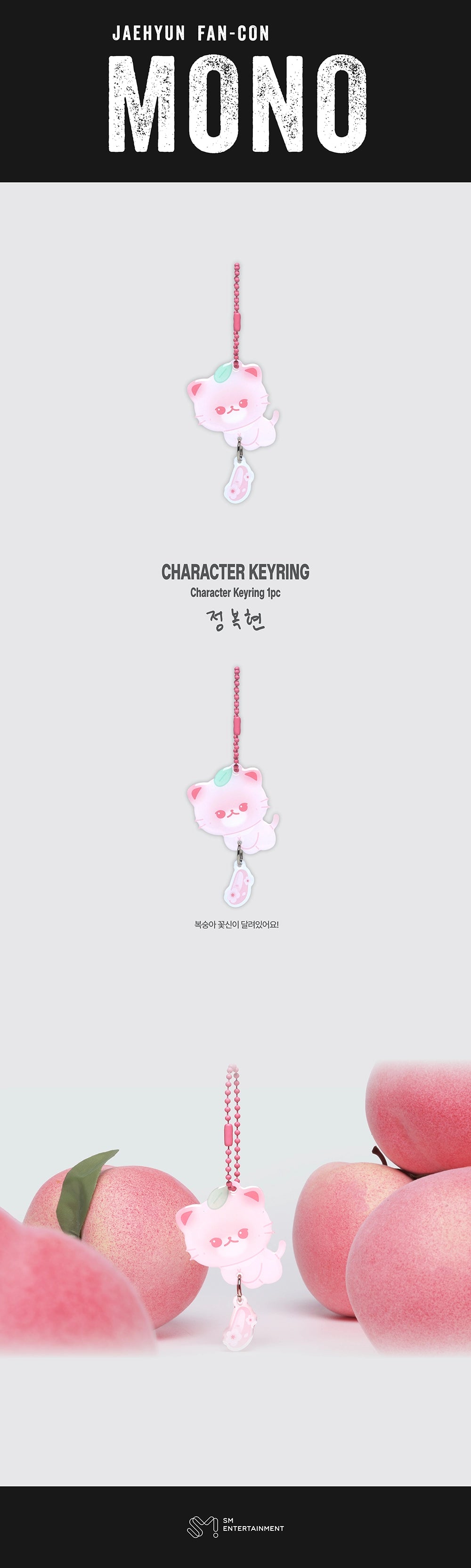 JAEHYUN - [2026 FAN-CON TOUR [MONO] MD] CHARACTER KEY RING