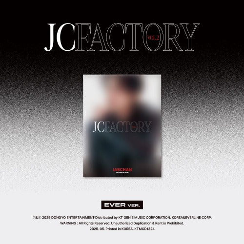 JAECHAN 2ND MINI ALBUM - JCFACTORY_VOL.2 (EVER VER.)