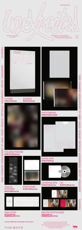 THE BOYZ THE 3RD ALBUM - UNEXPECTED (PHOTOBOOK VER.)
