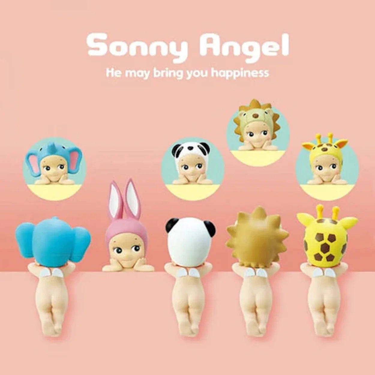 SONNY ANGEL© Mystery Box Authentic Animal Hippers series 12 Design (1 Piece)