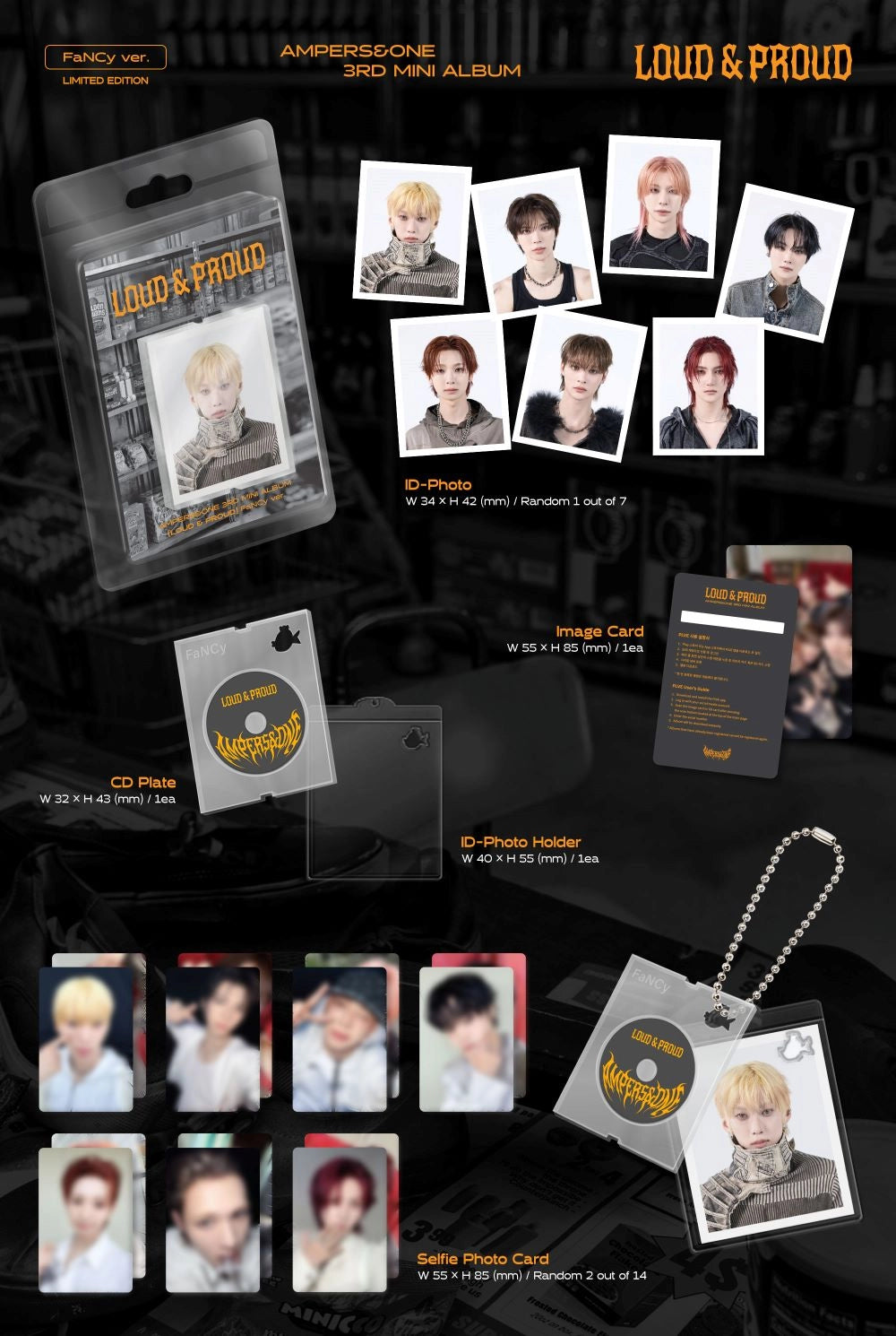 AMPERS&ONE 3RD MINI ALBUM - LOUD & PROUD (FANCY VER.) (PLVE) (LIMITED EDITION)