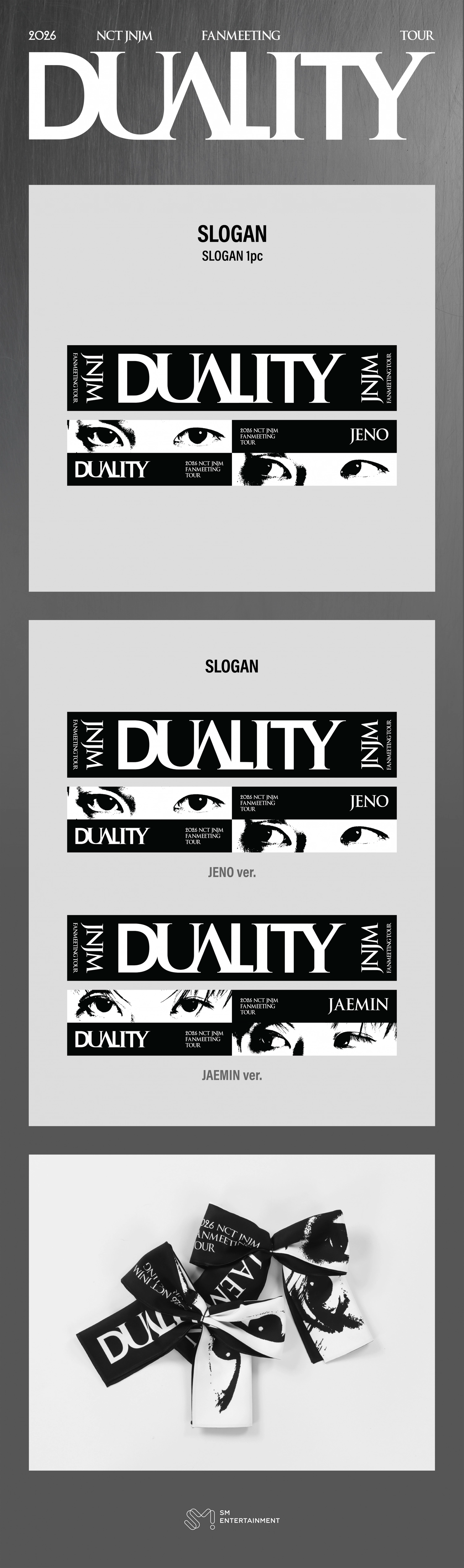 NCT JNJM - [FANMEETING TOUR [DUALITY] # SEOUL MD] SLOGAN
