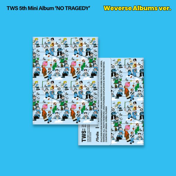 TWS 5TH MINI ALBUM - NO TRAGEDY (WEVERSE ALBUMS VER.)