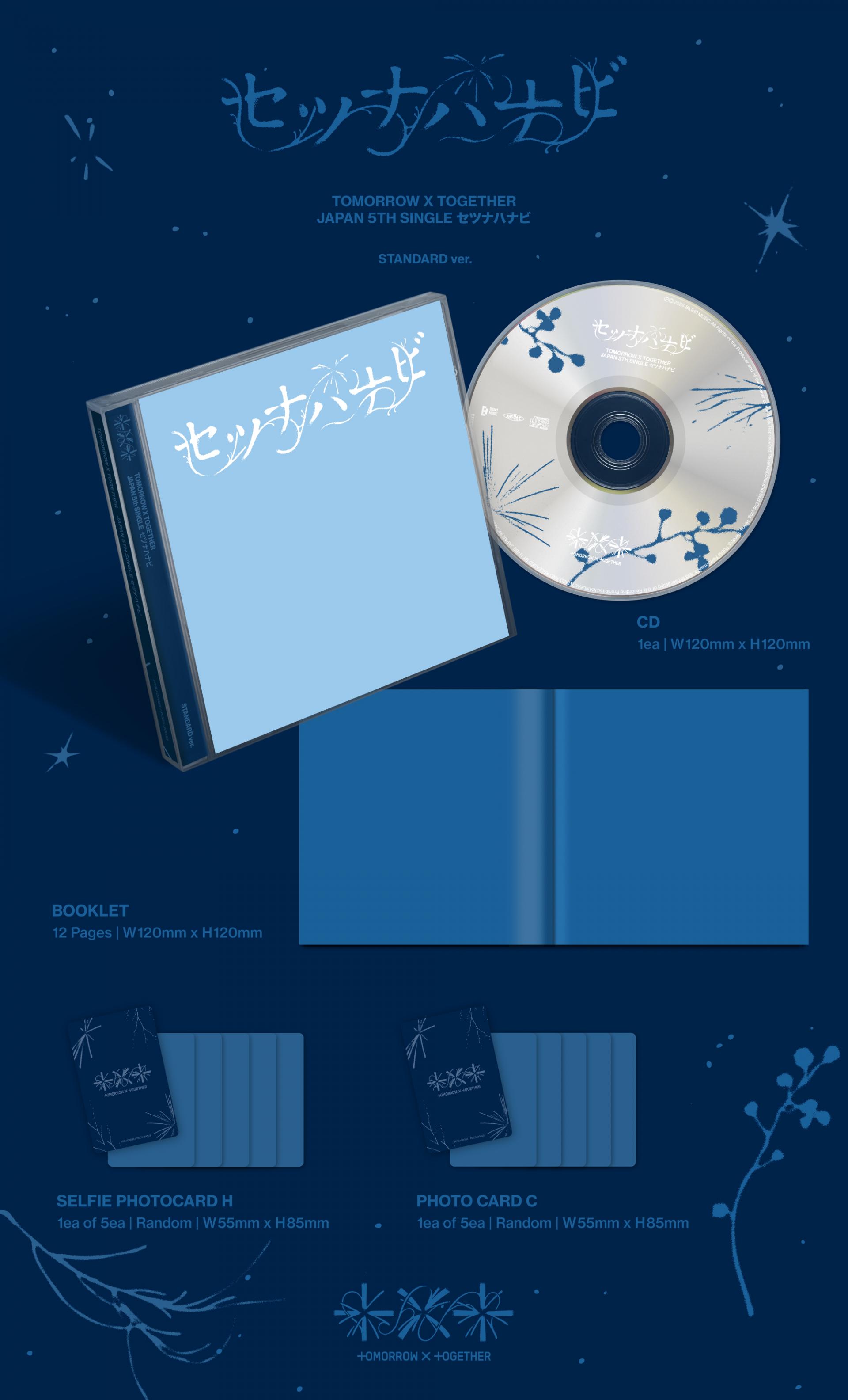 TOMORROW X TOGETHER (TXT) - JP 5TH SINGLE [SETSUNA HANABI] (STANDARD EDITION)