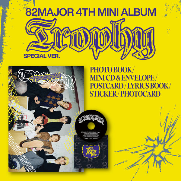 82MAJOR 4TH MINI ALBUM - TROPHY (SPECIAL VER.)