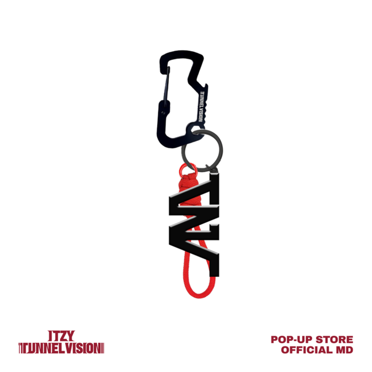 ITZY - METAL CARABINER KEYRING [TUNNEL VISION] OFFICIAL MD