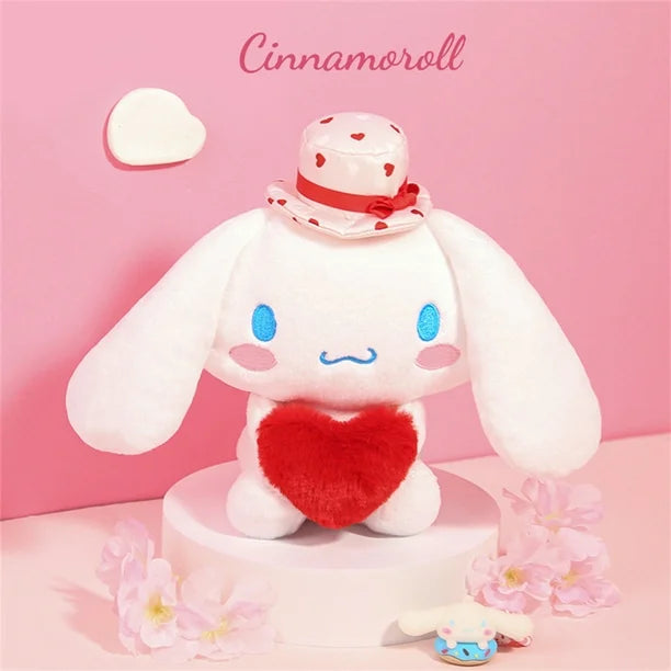 SANRIO Authentic Plush With Red Heart