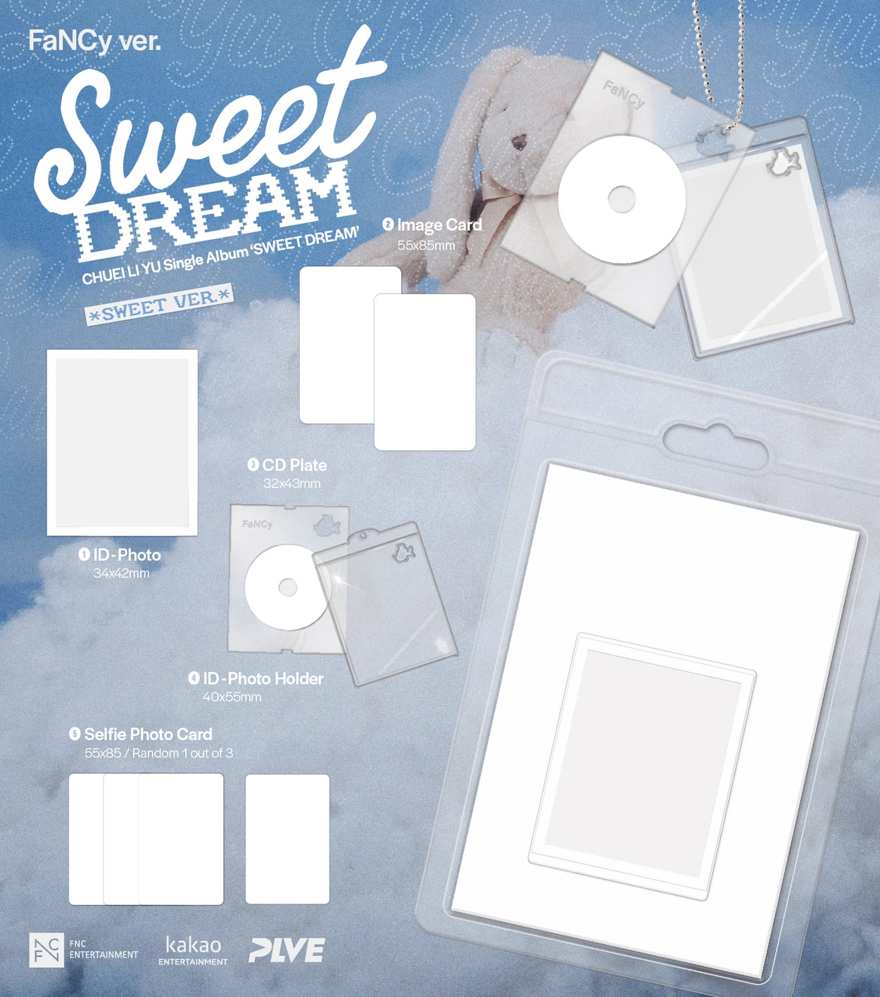 CHUEI LI YU SINGLE ALBUM - SWEET DREAM (FANCY VER.)