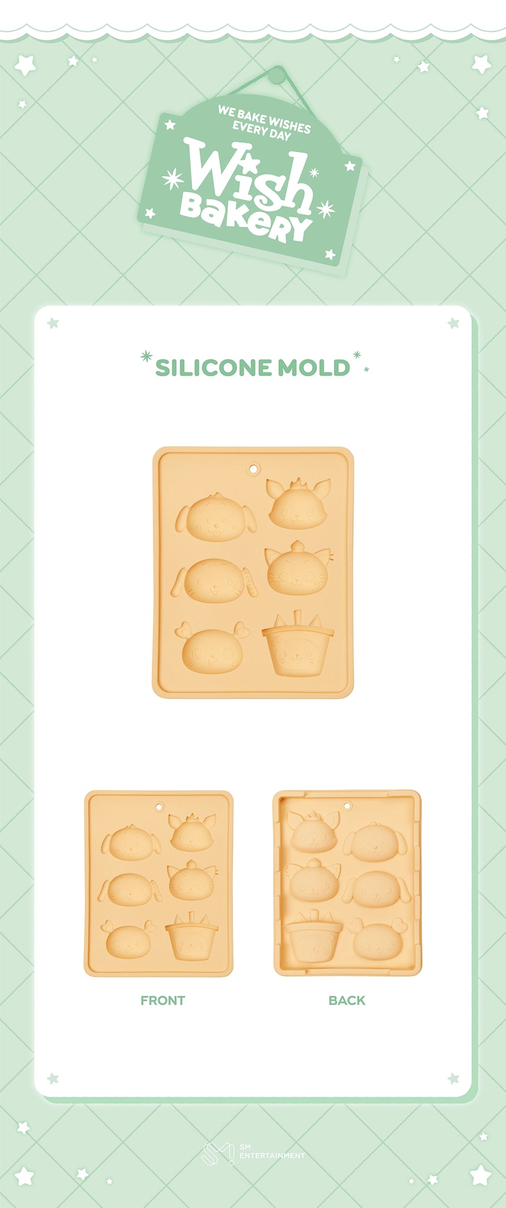 NCT WISH [2026 POP-UP [WISH BAKERY] MD] SILICONE MOLD