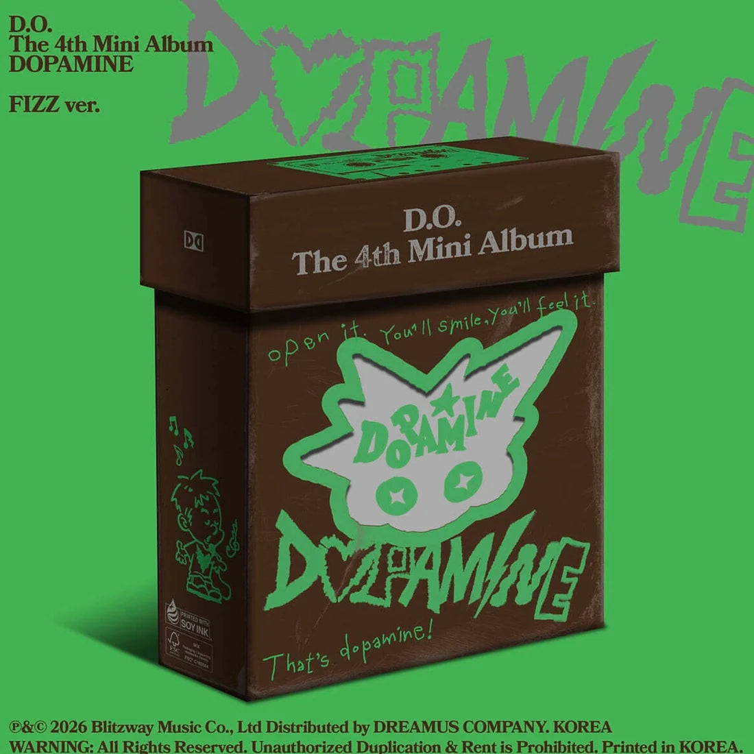D.O. - 4TH MINI ALBUM [DOPAMINE] (FIZZ VER.)