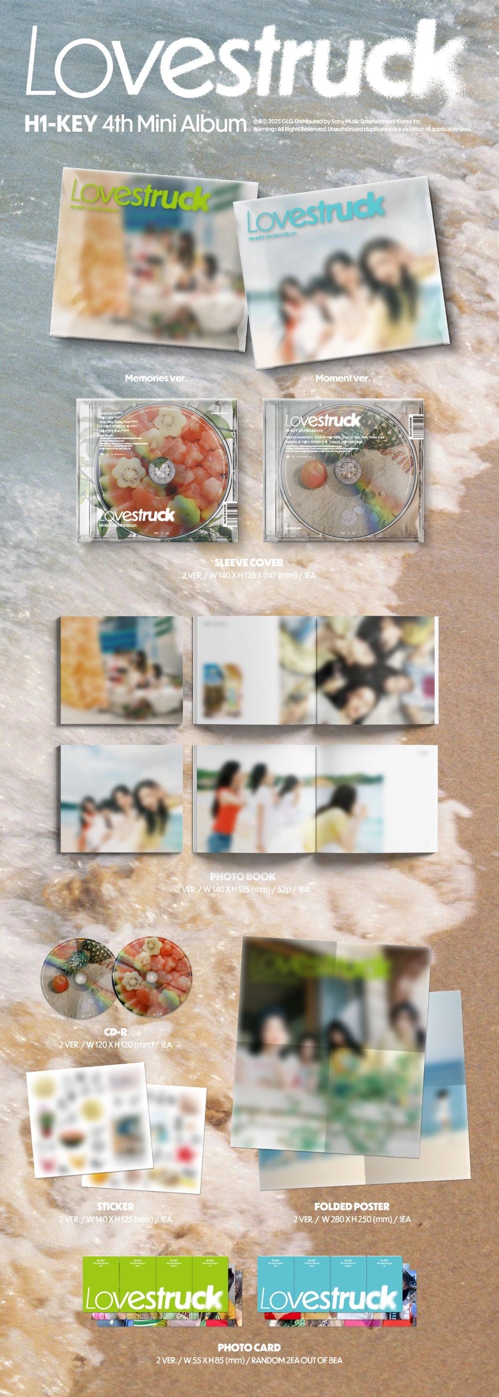 H1-KEY 4TH MINI ALBUM - LOVESTRUCK