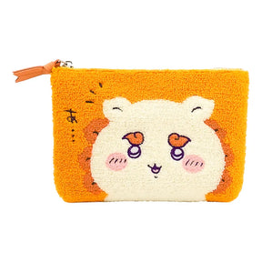 CHIIKAWA Towel / Leather Flat Pouch