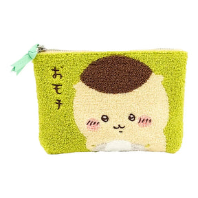 CHIIKAWA Towel / Leather Flat Pouch