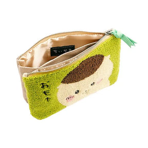 CHIIKAWA Towel / Leather Flat Pouch