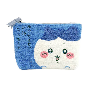 CHIIKAWA Towel / Leather Flat Pouch