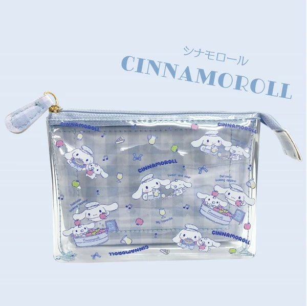 SANRIO© Clear + Checkers Pouch (Japan Edition)