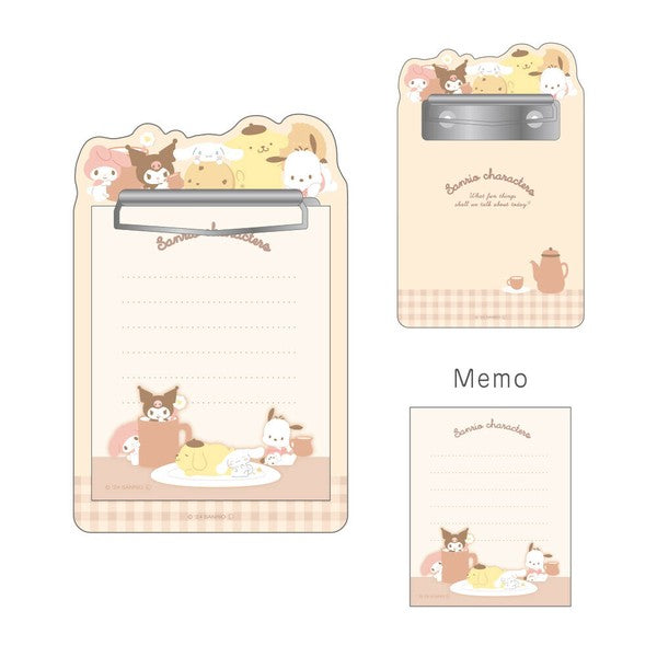 SANRIO© Memo Pad Clip (Japan Edition)