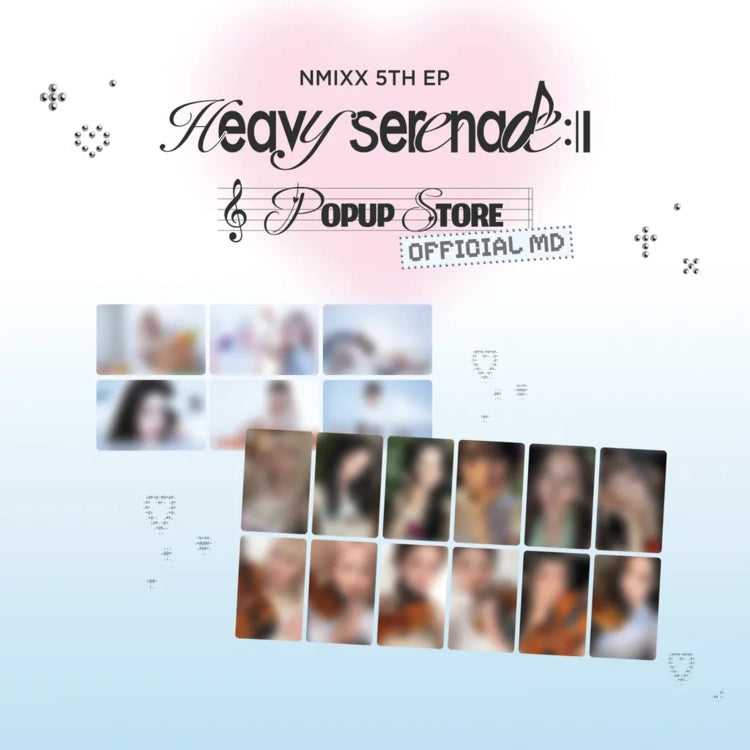 NMIXX - LENTICULAR TRADING CARD - [HEAVY SERENADE] POP-UP STORE