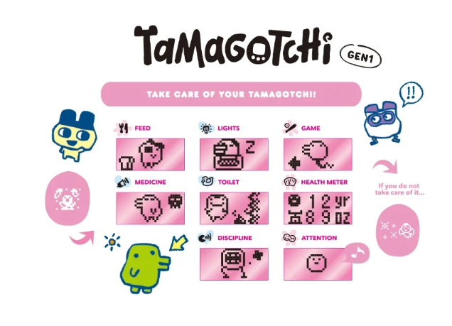 BLACKPINK X TAMAGOTCHI [TAMAGOTCHI] OFFICIAL MD TAMAGOTCHI DEVICE