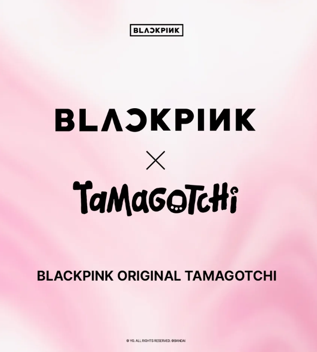 BLACKPINK X TAMAGOTCHI [TAMAGOTCHI] OFFICIAL MD BLACKPINK BASIC STICKER