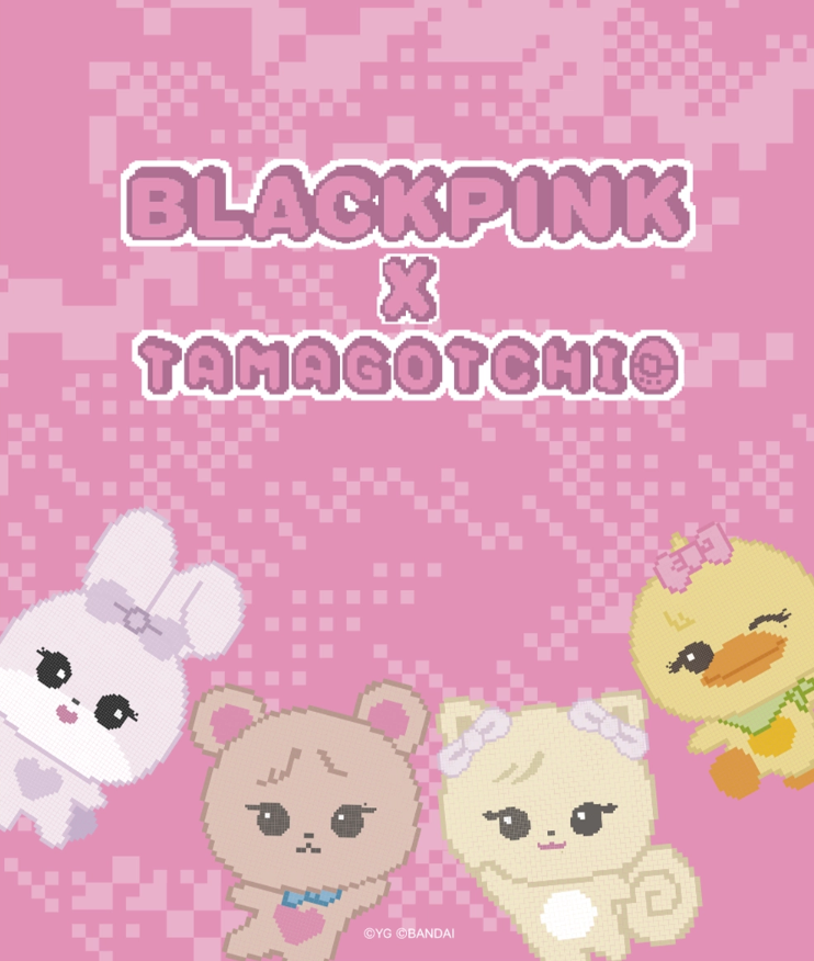 BLACKPINK X TAMAGOTCHI [TAMAGOTCHI] OFFICIAL MD BLACKPINK BASIC STICKER