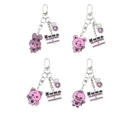 BLACKPINK X TAMAGOTCHI [TAMAGOTCHI] OFFICIAL MD BLACKPINK ACRYLIC KEYCHAIN
